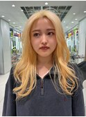 抜きっぱなし/ブロンド/ケアブリーチ/ハイトーンカラー