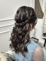 セット アンド バイ ルゥーダ 品川駅前店(SET and..by Rouxda.)&nbsp;ルーズハーフアップ