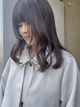 ロエム(Loem) 【MIYA】暖色ブラウン × レイヤーへあ