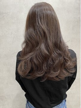 ルノン(LUNON) ラベンダーグレージュ/ハイライト/髪質補修トリートメント