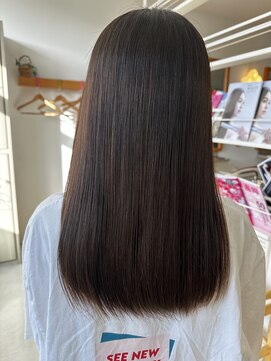 エス ハート オブ ヘアー 名東店(Heart of HAIR) 【ES田中】summer style ストレート