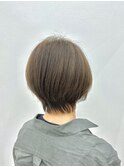 髪質改善/大人可愛い/水素カラー/水素縮毛矯正/ショートボブ