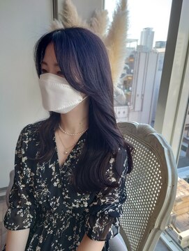 ピンク バイ アンジェリカ 瓢箪山店(PINQ by ANGELICA) #PINQ #レイヤーカット #ラベンダー