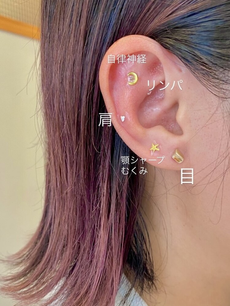 耳 つぼ ジュエリー：L226448136｜ゴーエン(gooen)のヘアスタイル 