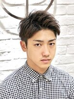 ヨシザワインク プレミアム 築地店(YOSHIZAWA Inc. PREMIUM)&nbsp;束感ショートアップバング爽やか刈り上げ