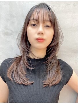 ロンドアベニール 北千住(Lond avenir) レイヤーカット　髪質改善　ブリーチなし　顔周り　前髪　北千住