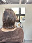 白髪ぼかし/白髪ぼかしハイライト/脱白髪染め/白髪染め/透明感