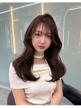 ボタン ハカタ(VOTAN hakata) 【福岡/韓国ヘア/小山田】レイヤーカット/グレージュ