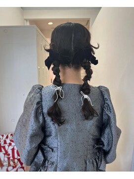 ガーランドウメダ(Garland umeda) リボンツインアレンジ