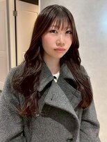 ジルバイジアン(JILL by GIEN)&nbsp;ロングレイヤー/ココアブラウン/透明感カラー