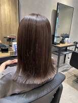 アオ 南浦和(ao.)&nbsp;シンプル/外はね/切りっぱなし/ナチュラル/美髪/艶髪/大人