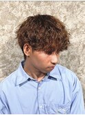 波巻きパーマ/メンズカット/メンズヘア/メンズパーマ/眉毛カット