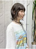 ラフなミディアムパーマ/momoka