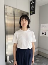 蓮ノトキ&nbsp;切りっぱなしボブ／黒髪インナーカラー／蒲生／姶良