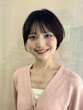 クロト(Clotho) ショートカット/髪質改善縮毛矯正白髪ぼかしレイヤーカラーボブ