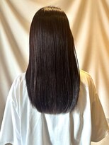 ココカラヘアー ニコ(cococara hair nico)&nbsp;髪質改善/トリートメント/縮毛矯正/パープル/顔まわりレイヤー