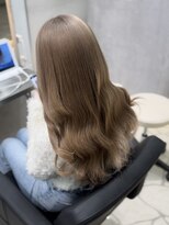 ラピステン 福岡天神 大名店(Lapis)&nbsp;ミルクティーベージュ/ブリーチ2回/韓国ヘア