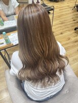 フィゼル あべのルシアス店(Aujua fizelle) ミルクティーベージュ