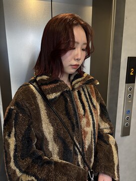 ソル 栄矢場町(SOL) レッド　ワインレッド　バーガンディ