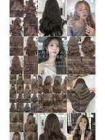 アマトウキョウスマートサロン(AMA TOKYO×Smart Salon) ベージュカラー ブリーチなし レイヤーカット 海外風