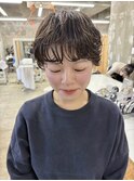 ショートパーマ/ちょいクセ/ショートヘア