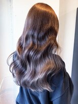 へアメイクワンプラス 四日市(HAIR MAKE ONEplus) 年末年始◎ブリーチなしヘーゼルベージュ×ミディレイヤー