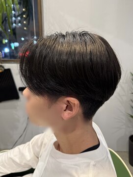 ガイ ラタン ウエスト(GUY lattan west) MEN’S HAIR/曲がる縮毛矯正/毛流れセンターパート/松戸駅