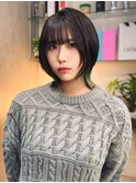 ウルフ ブリーチ インナーカラー 裾カラー 顔周りカット 20代