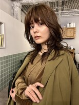 ニーム(nimes)&nbsp;hibico オリーブベージュ×レイヤーカット