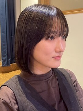 デュースヘア(DEUCE HAIR) レイヤーカットショートボブショートカット顔周りカット韓国30代