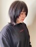 【人気No.1】カット+デザインジュエルカラー+毛髪再生TR+スカルプエステ