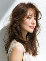 アンサ 小倉店(ANSA) 大人ナチュラルくびれレイヤー × シアーブラウン