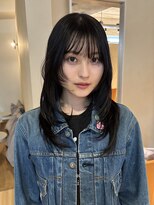 ネロ ヘアサロン ネイビー 渋谷(NERO HAIRSALON NAVY)&nbsp;【笠井至音】ミディアム　レイヤー