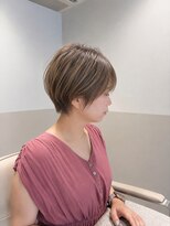 ジーナ 川崎西口(Zina)&nbsp;大人可愛いショート×透明感カラー★【髪質改善】