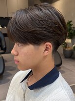 メンズロム(Men's LOM)&nbsp;シースルーマッシュ×フェザーパーマ