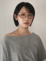 ヘアークラフト(Hair Craft)&nbsp;マニッシュボブ×クールブラウン