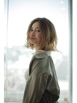 エンバイフラワー(enn by flower)&nbsp;【FlowerByenn】フェミニンカジュアルボブ