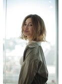 【FlowerByenn】フェミニンカジュアルボブ