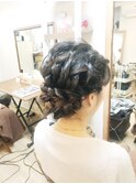 結婚式ロングアップアレンジ【ヘアアレンジ　立川/立川南/袴】