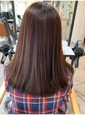 リアルサロンワーク 酸性ストレート+髪質改善トリートメント