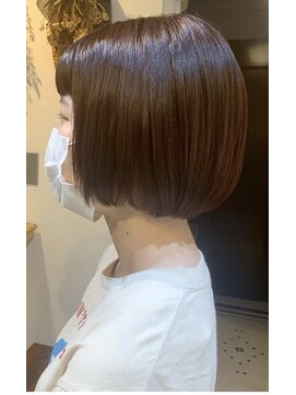 ノック(knock) ＊ナチュラルオレンジベージュボブ＊