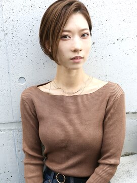 バース(BIRTH) 大人かわいいテラコッタショートボブ　6