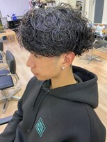 ウェイビーエフティフィフス 横浜西口(WAVEY ft.fifth) 無造作パーマ波巻きパーマ波巻きスパイラルパーマツーブロック