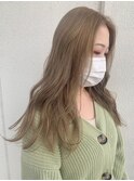 髪質改善＊オリーブベージュ＊美髪透明感【Zina 荻窪】