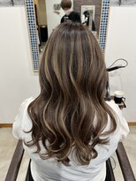 ディッシュ 五反田(dish) 五反田駅美容院★コントラストハイライト/白髪ケア/美艶髪ロング