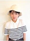 ミニボブ/耳掛けショート/ピュアショート