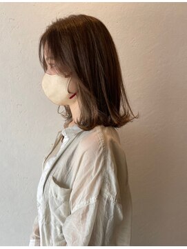 シモン(SIMON) 外ハネミディアム/半田/知多/半田美容室/知多美容室