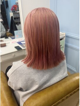 シャルティア(SHALLTIA) オレンジベージュ【山口市ハイトーンカラー】【山口ヘアカラー】