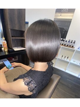アールサロンプラスキャスパ 自由が丘(Rrsalon+CASPA) 【髪質改善】カット＋R.HASトリートメント　ヒト幹細胞＋水素