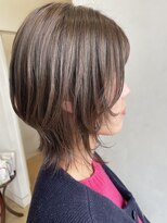 シャンプーボーイ 佐世保駅前店(SHAMPOO BOY)&nbsp;ミディアムウルフ　佐世保美容室　佐世保駅前美容室